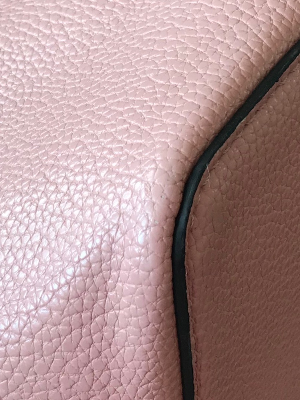 COQUETTE 🔥 TORY BURCH SOFT PINK LEATHER LARGE TOTE - Picture 9 of 16